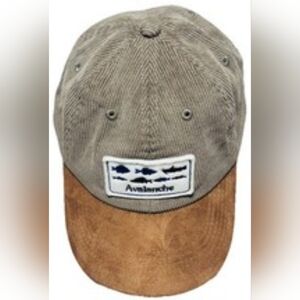 "Avalanche Gray and Tan Cap"